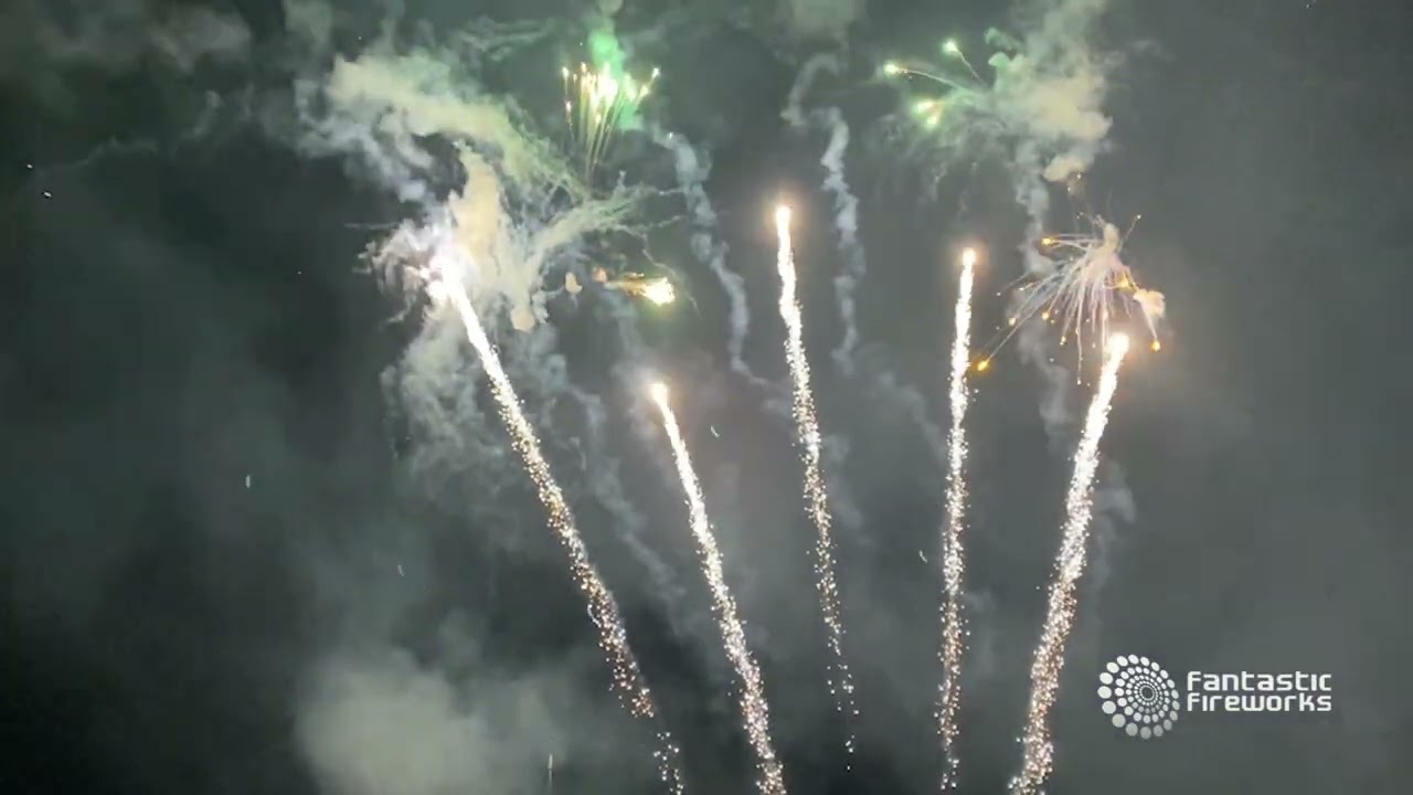 Amazing Wedding Fireworks & Music
