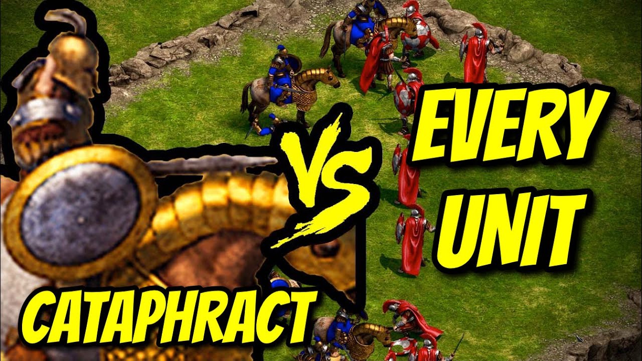 CATAPHRACT vs EVERY UNIT | Age of Empires: Definitive Edition