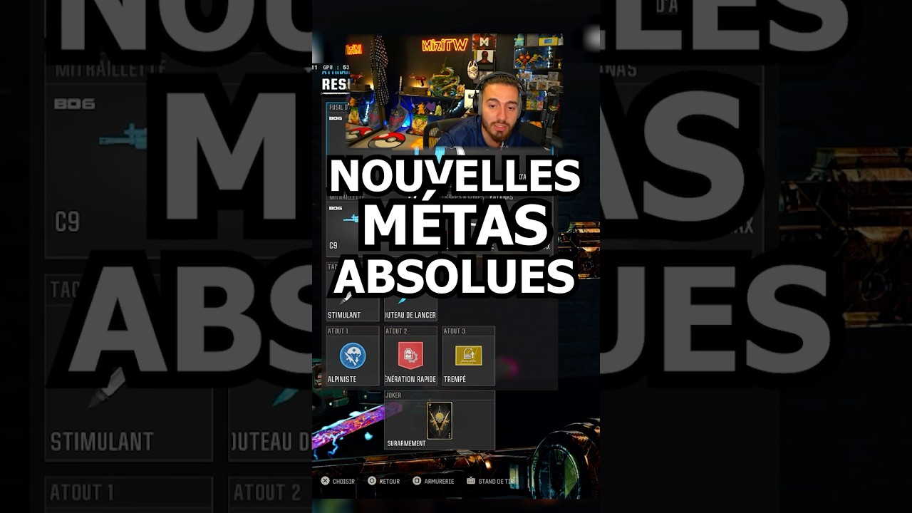 Les nouvelles meilleures classes sur Warzone