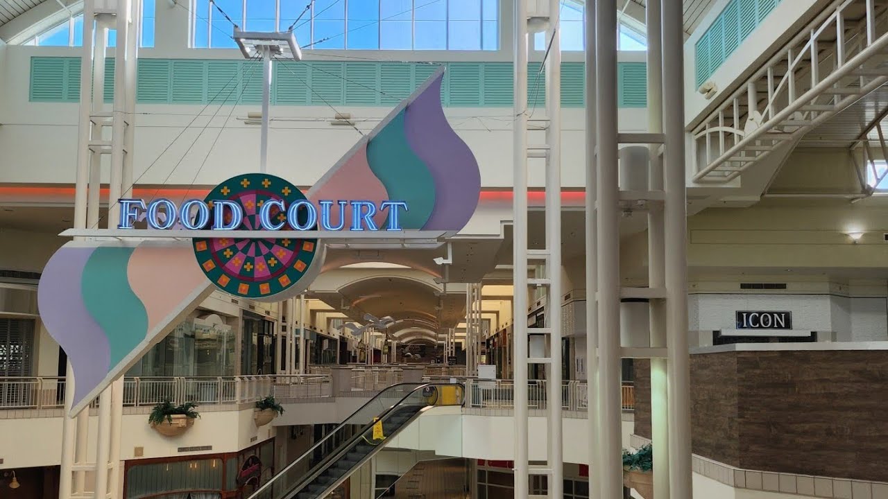 totally pastel 90s mall ~ seminole towne center ~ dead mall ~ sanford, fl