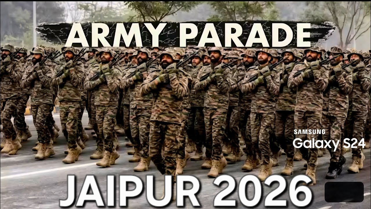 Jaipur 🇮🇳 Jagatpura ARMY PARADE 2026
