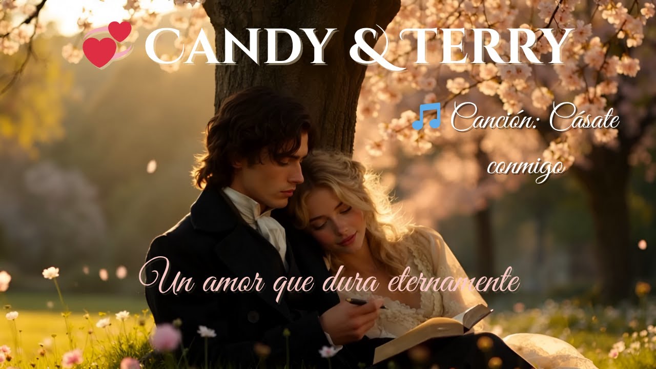 💞 Candy & Terry – Cásate conmigo 💍 | Un amor que dura para siempre 🌸✨#candycandy#candyyterry