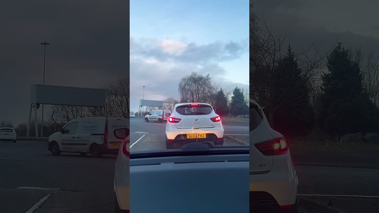 Mock driving test at Shieldhall (Glasgow) DTC with James Temple (23/11/23/Thursday/15:33) test route