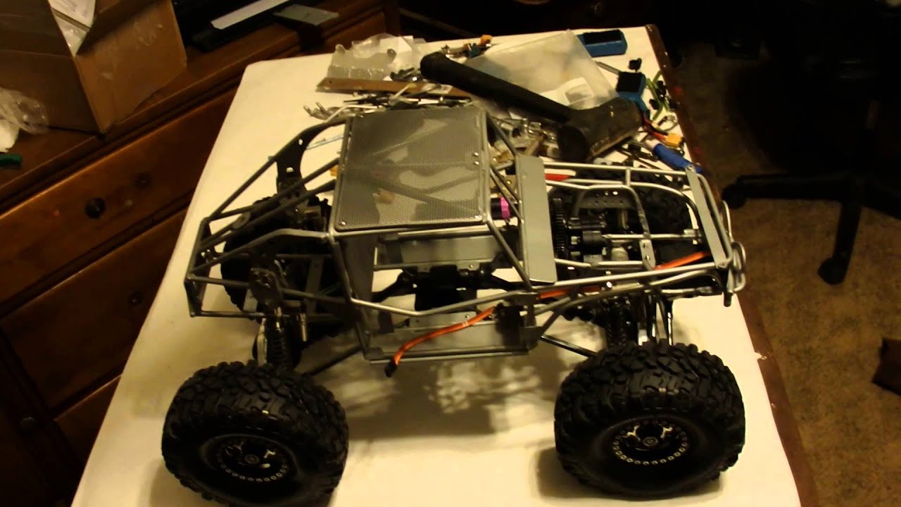 U4ia U4RC Tube Chassis Rock Racer Reaches Roller Status