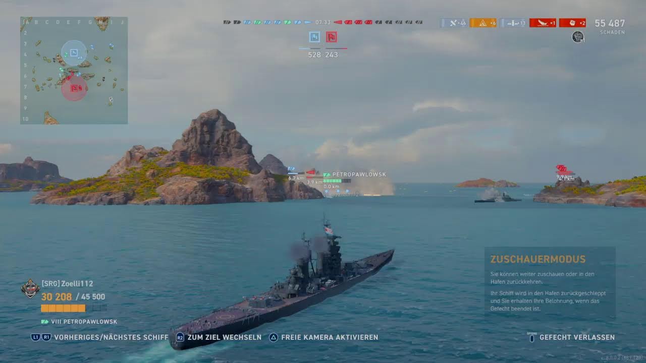World of Warships Legends : Warm Up.