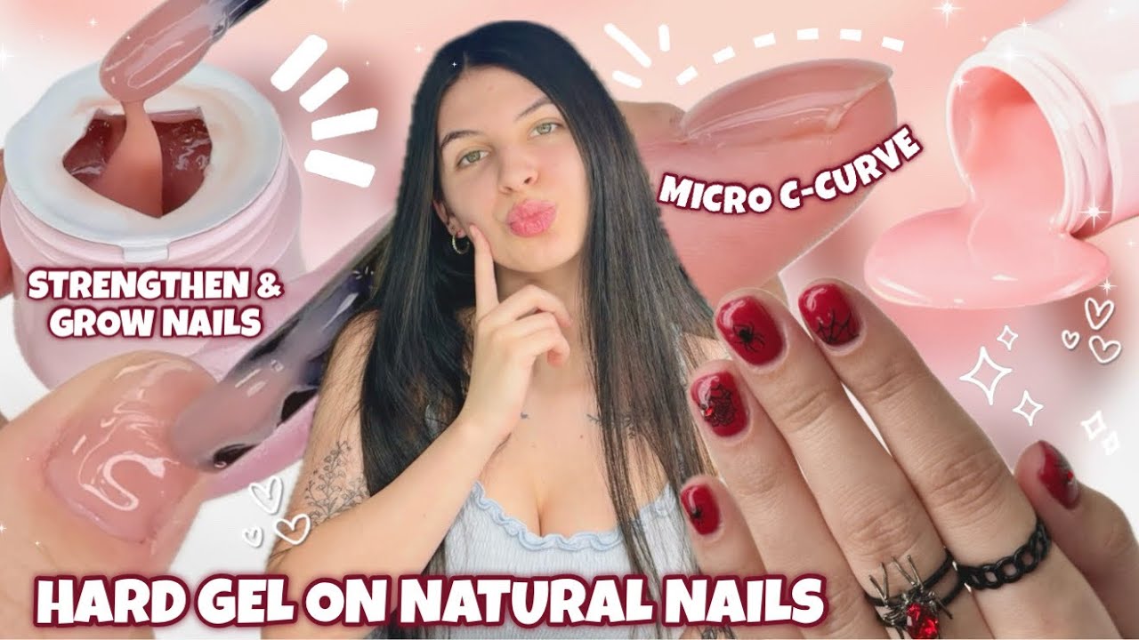 Я впервые попробовала твёрдый гель Beetles | Простое нанесение твёрдого геля на натуральные ногти...
