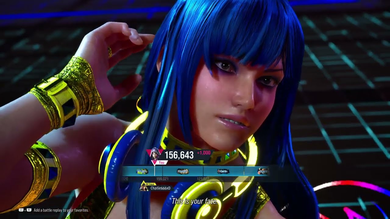 Lovely Angel Yuri(fina) Vs Hwoarang Full Matchup