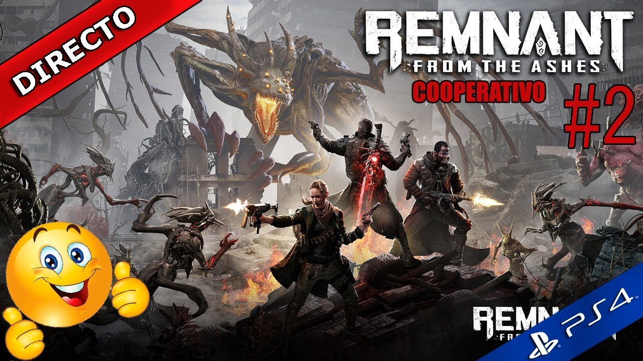 💜 Remnant From the Ashes PS4 | #2 Directo (COOPERATIVO) Gameplay español ps4