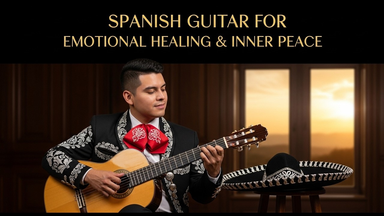 Música Sanadora de Guitarra Española 🎸 Paz Interior en Cada Nota