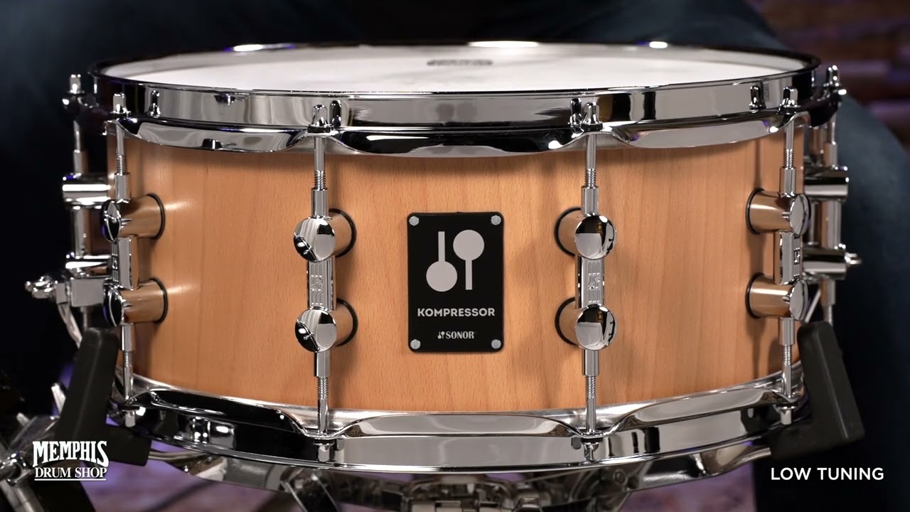 Sonor 14x6 Kompressor Series Beech Snare Drum (KS-1406-SDW-NAB)