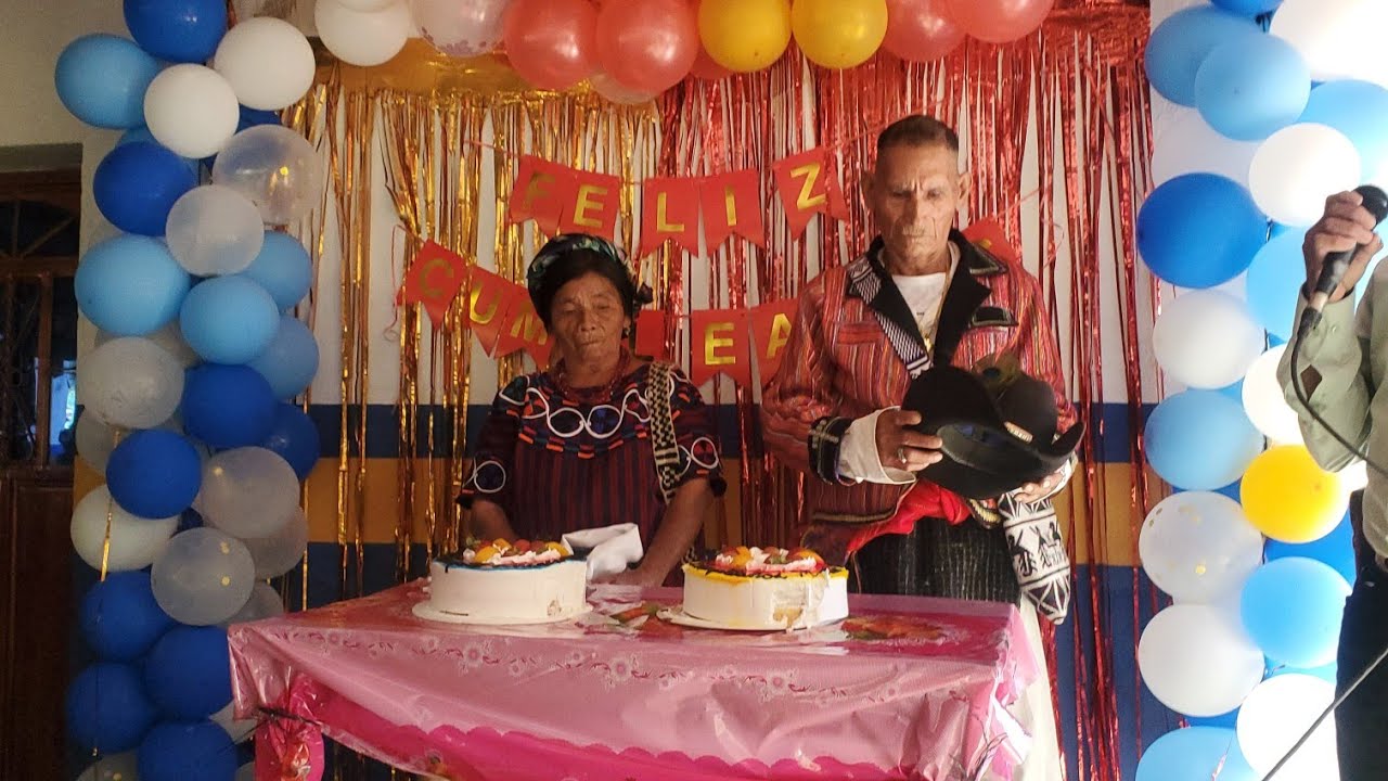 Asi Celebraron el Cumpleaños de los Abuelitos Desde Seabaj Pamutz Joyabaj Quiche