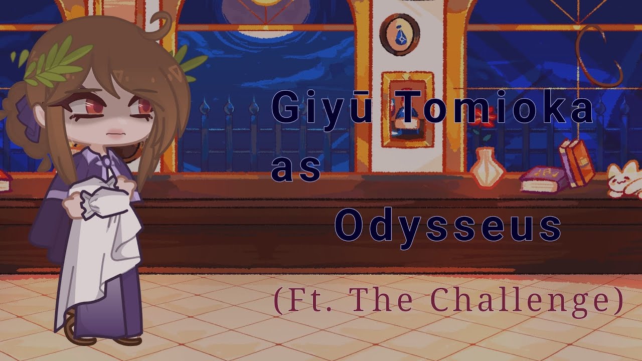 Hashiras react to Giyuu as Odysseus (Ft. Challenge( put speed to 2x 