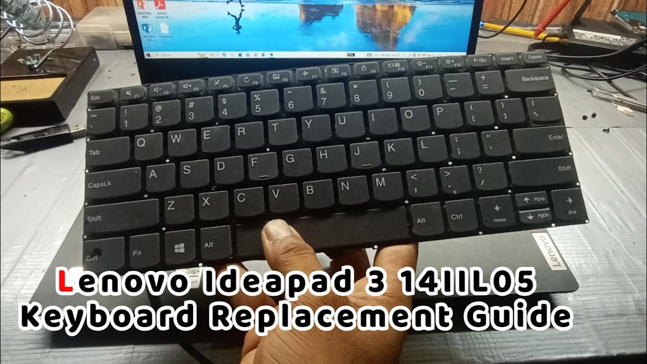 Lenovo Ideapad 3 14IIL05 | Keyboard Repalcement Guide | Tech Tips | Computer Repair