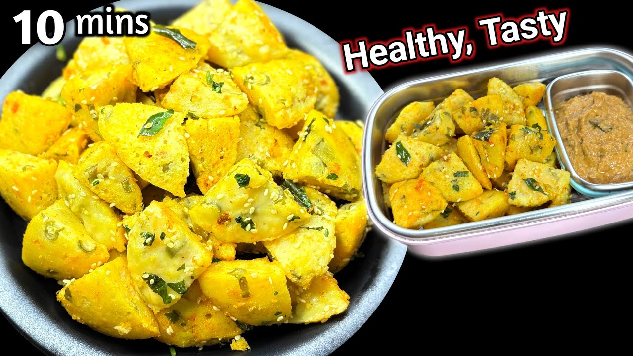 10 Minutes Healthy Breakfast Recipe | Tiffin Recipes | Easy Breakfast Recipe | Kids Lunch Box Ideas 