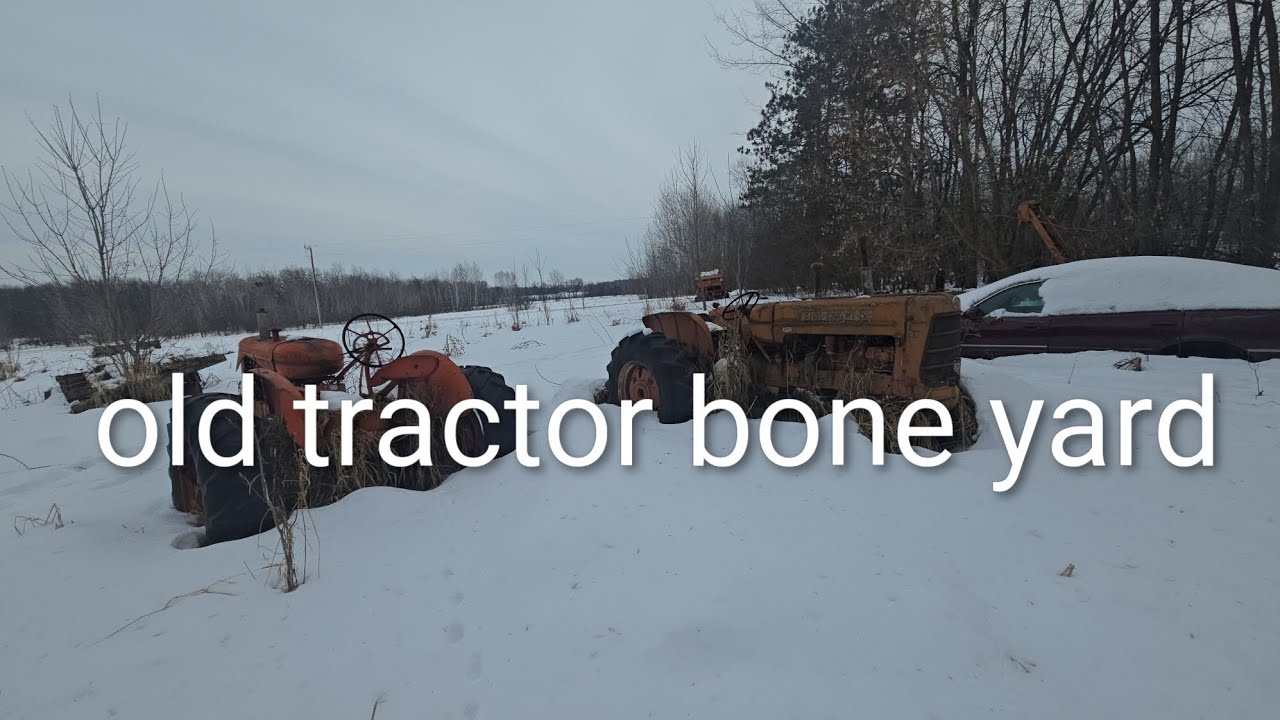 Экскурсия по старому кладбищу металлолома компании Allis Chalmers.