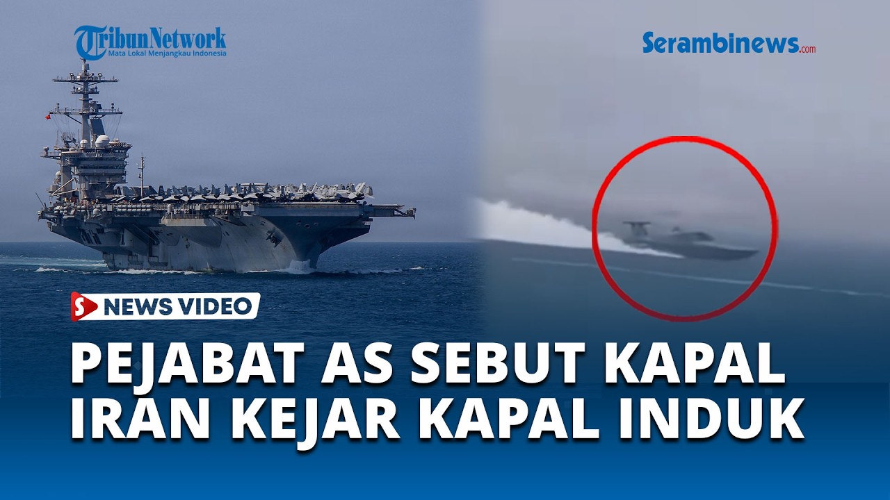 Kapal Iran Dilaporkan Kejar Kapal Induk AS USS Abraham Lincoln Dekat Selat Hormuz