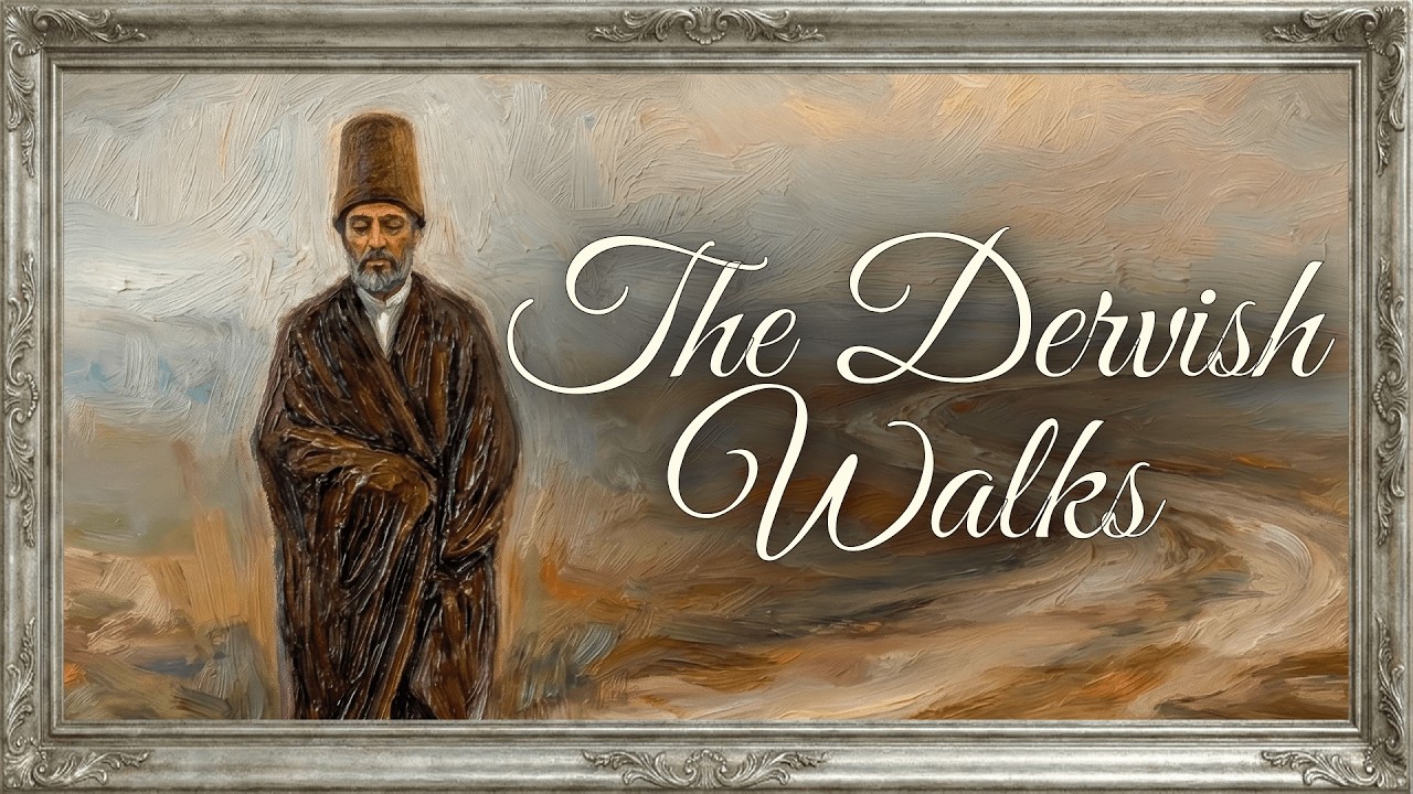 The Dervish Walks | 1 Hour Sufi Ney Music | Ambient Visual | TV Wallpaper