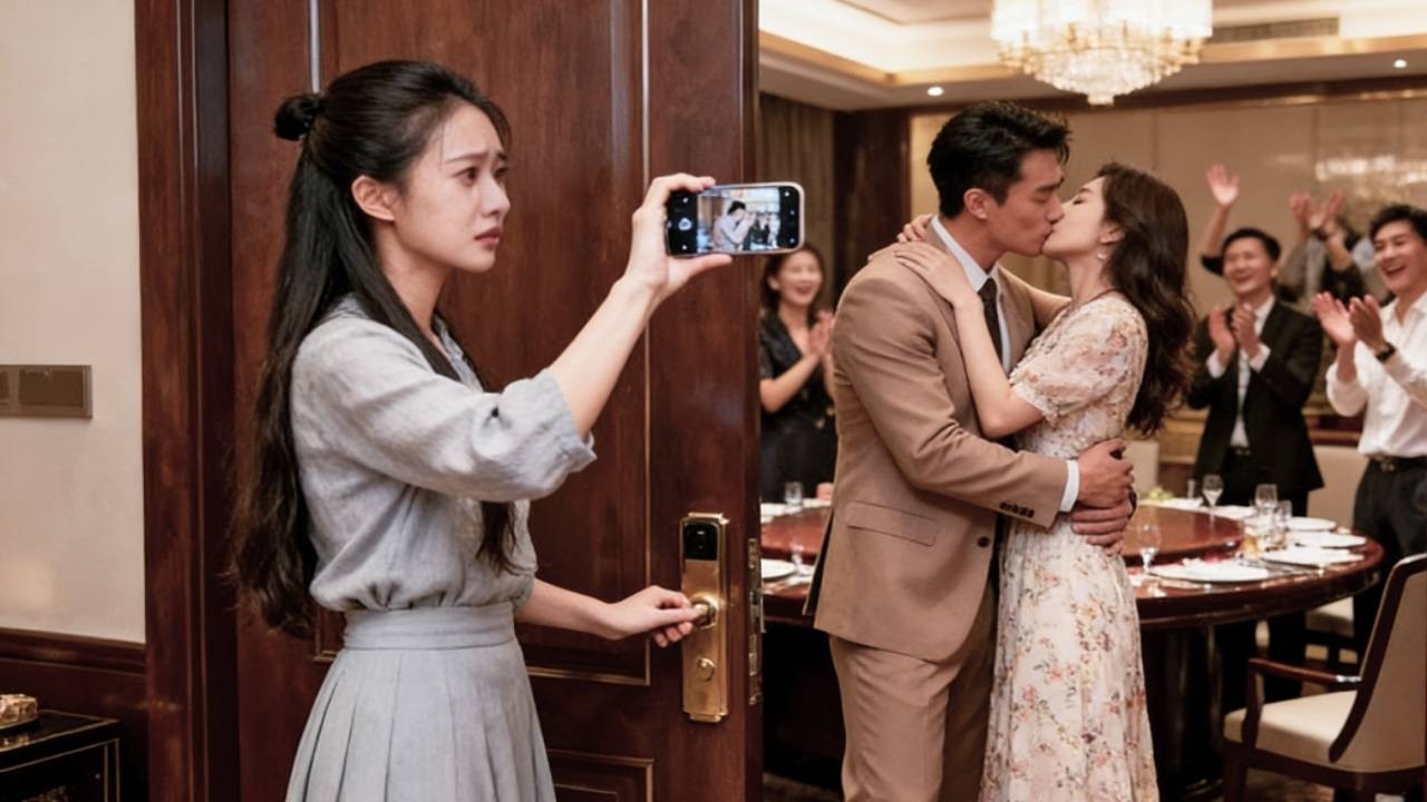 At the reunion, she caught him with his first love—so she walked away,  and became a CEO's wife. 🔥