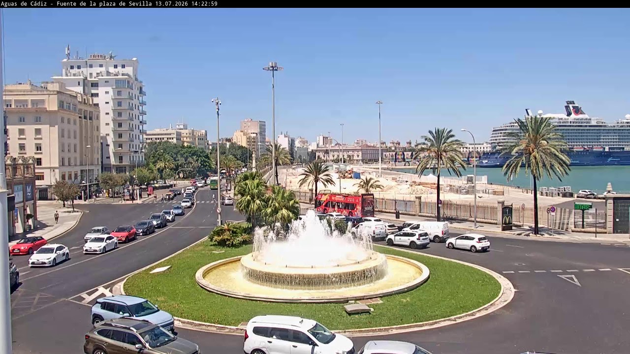 Aguas de Cádiz - Fuente de la plaza de Sevilla
