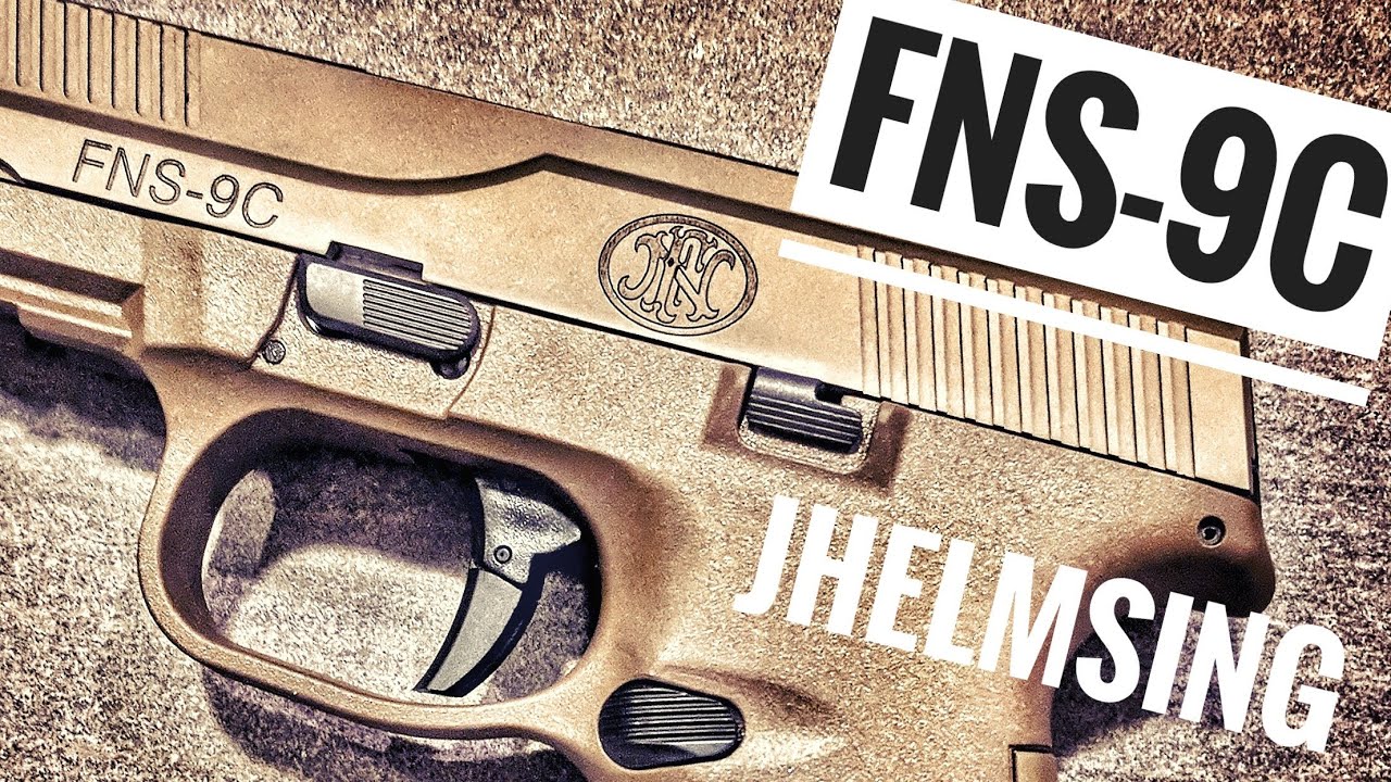 FNS-9C FDE review: this gun should be in your waistband.