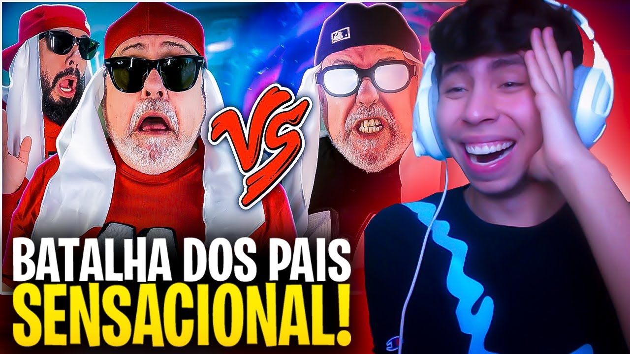 Mussa Pai e Mussa Vs. W Pai e W - Batalha de Rap React