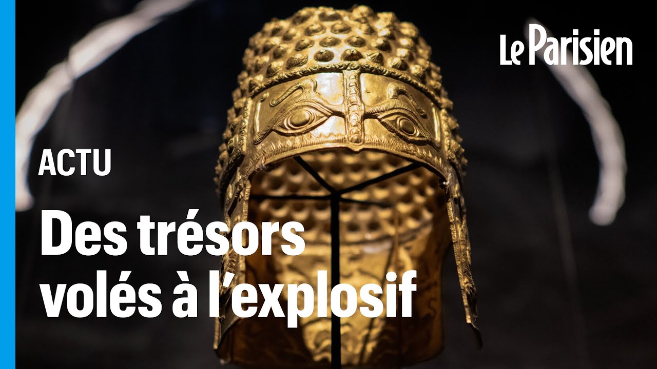 Des voleurs dynamitent un musée aux Pays-Bas pour dérober un casque en or