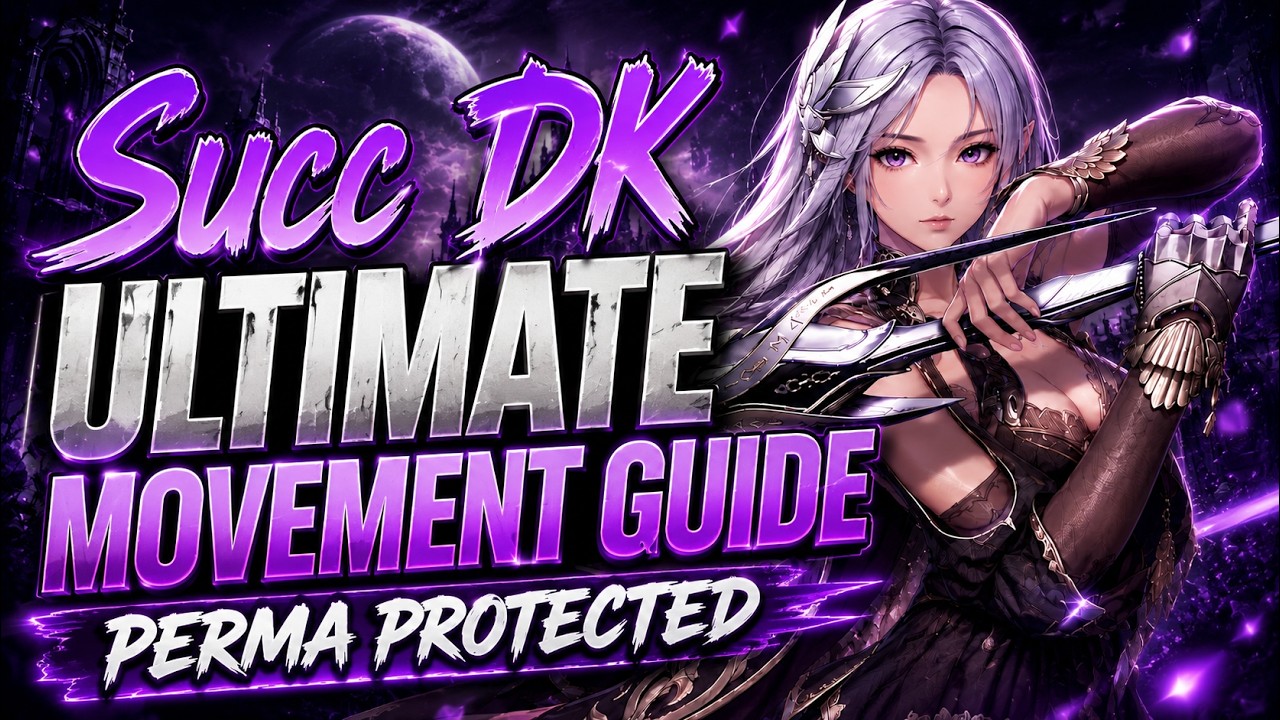 Successsion Dark Knight Ultimate Movement Guide Perma Protected | Black Desert Online