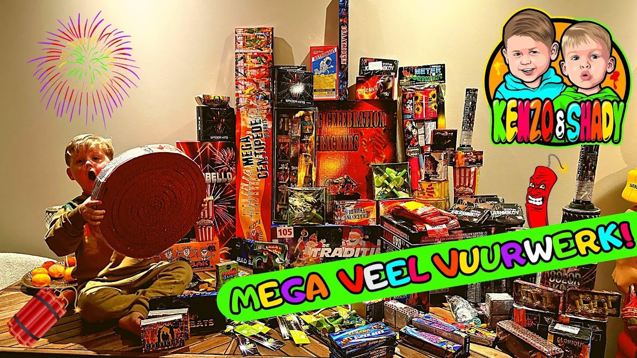 MEGA VEEL VUURWERK | BELGISCHE 100.000 KLAPPER #13