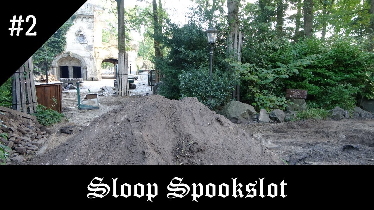 Sloop update van het spookslot deel 2 @ Efteling 2022
