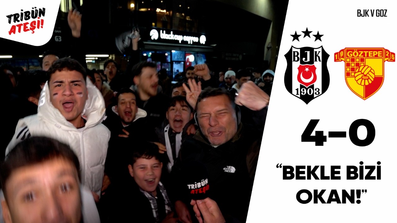 ''BEKLE BİZİ OKAN!'' | Beşiktaş 4-0 Göztepe | Maç Sonu Taraftar Röportajları! #beşiktaş #futbol