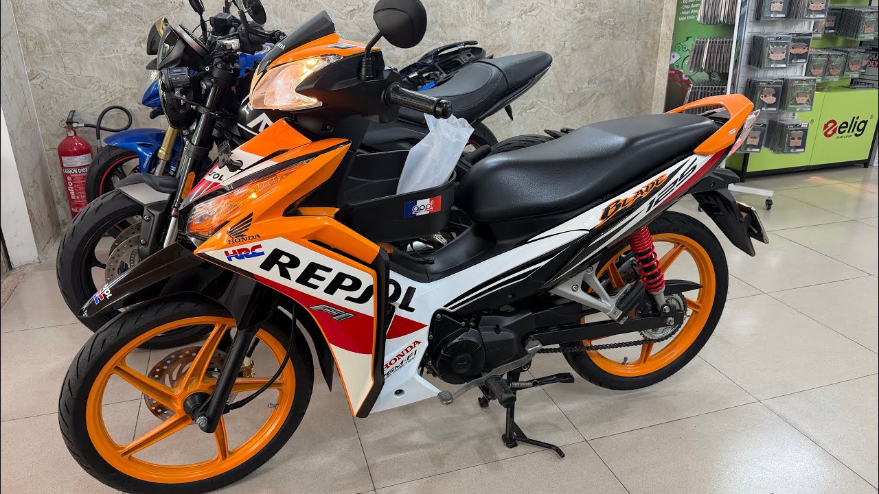 Honda Blade 125 cực độc , thay nhớt Liqui chạy khác hẳn