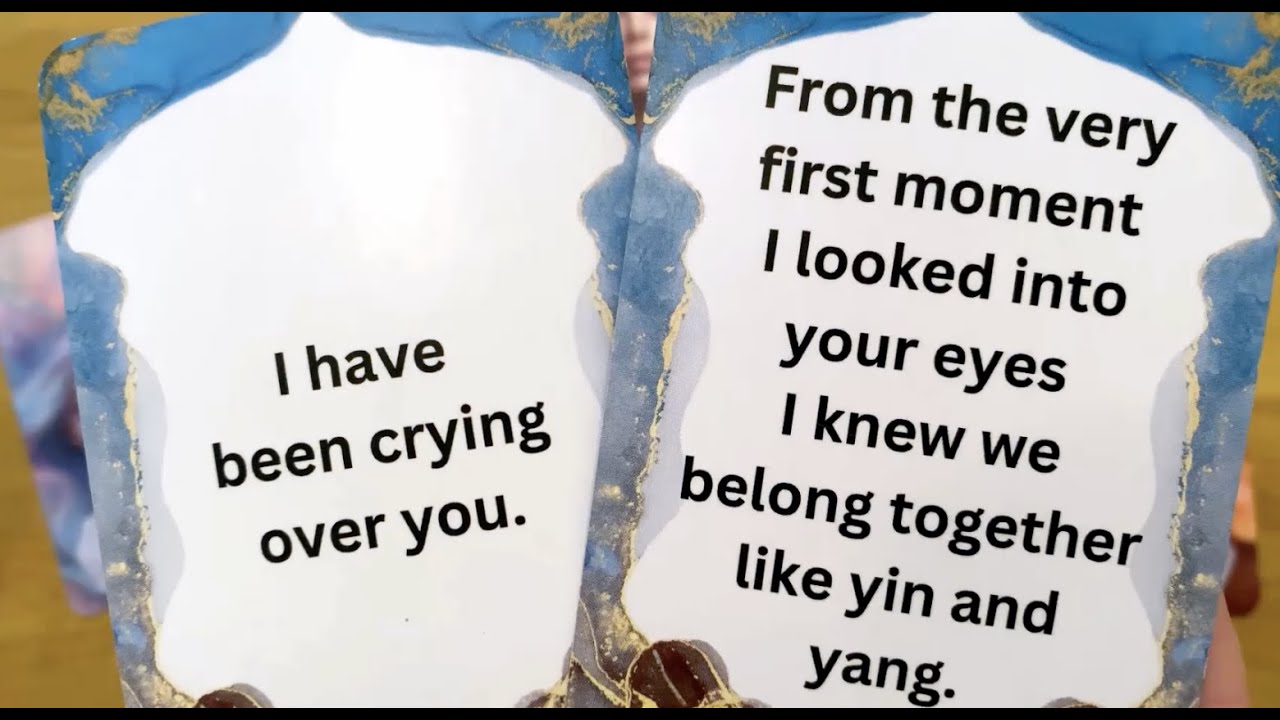 WE BELONG TOGETHER! 🩵 I CAN'T STOP CRYING 😢 MESSAGE FROM YOUR PERSON 💟 LOVE READING #lovereading