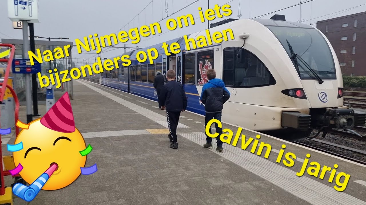 Bijzondere modeltrein ophalen in Nijmegen