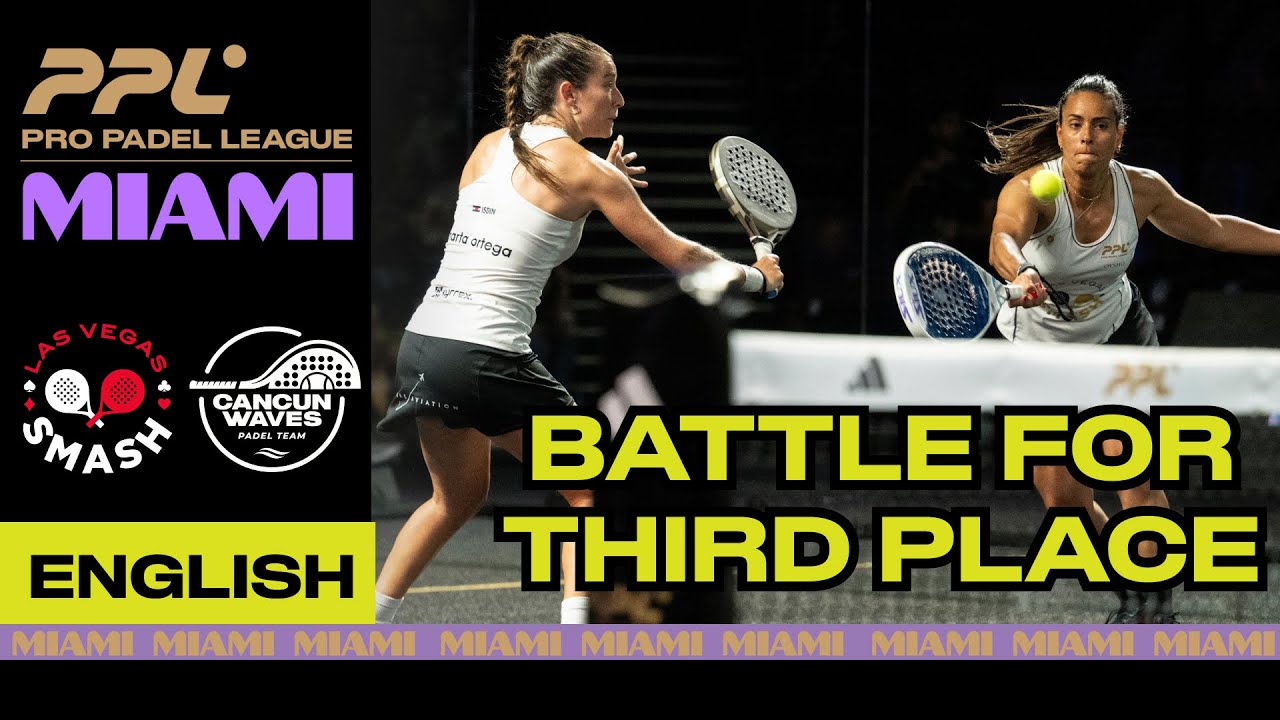 THIRD PLACE MATCH - Women - Cancun Waves Lobo / Saiz vs Las Vegas Smash Araujo / Ortega [English]