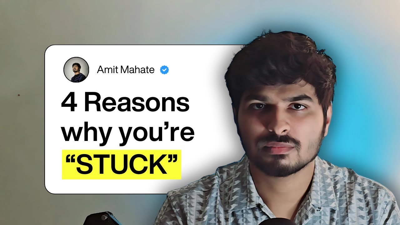 4 Reasons why you will never escape middle class Trap!! | Amit Mahate