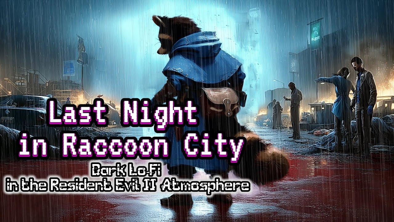 🎧 Echoes from the Viral Memory – Dark Lo-Fi Horror in Raccoon City (Full EP)