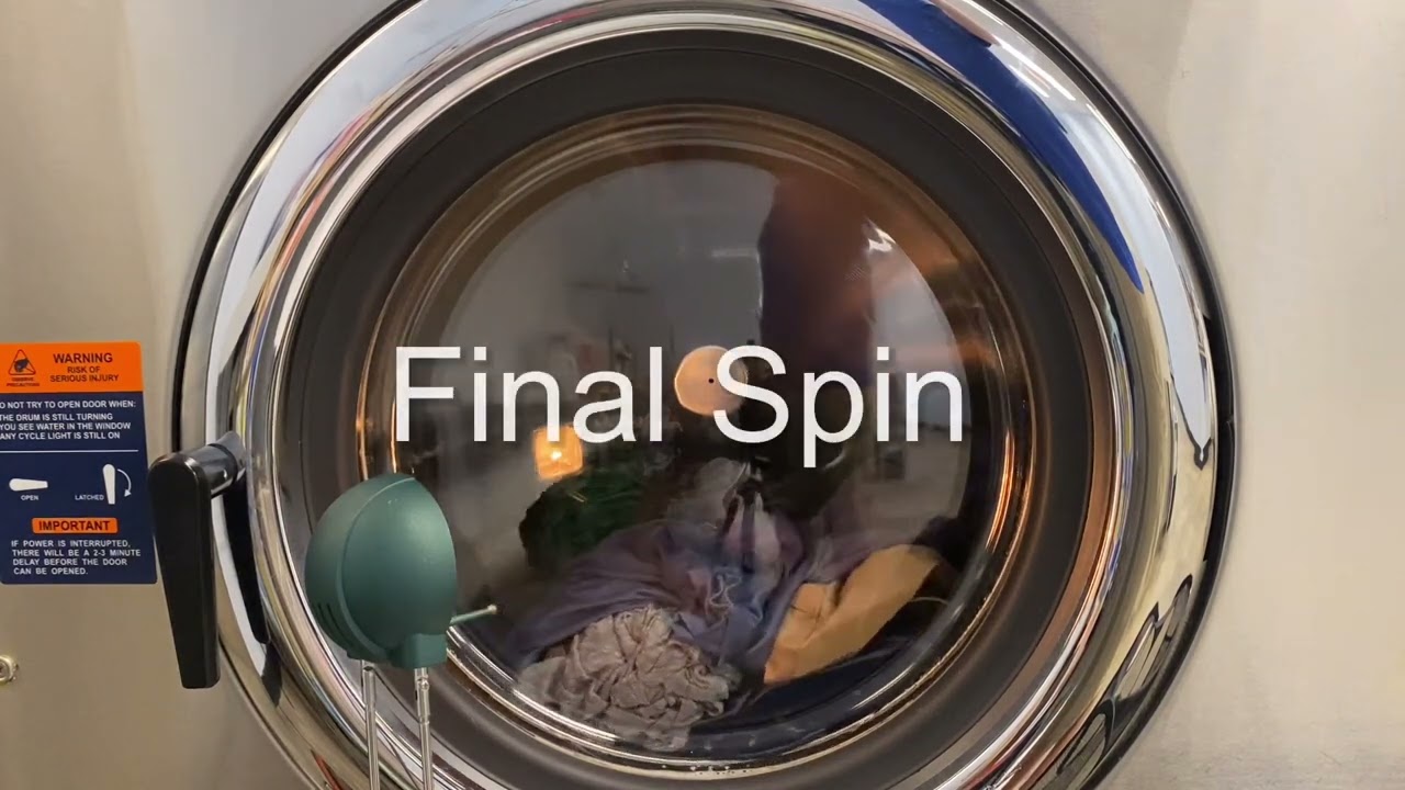 Dexter T400 Commercial Washer Full Cycle (Part 2)
