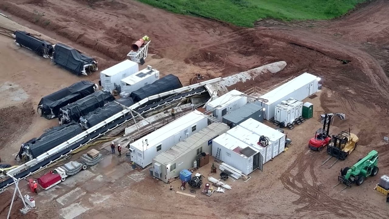 Tesla Gigafactory Texas | 4-8-24 | quick update of #BoringCo.'s #prufrock tunneling machine @tesla