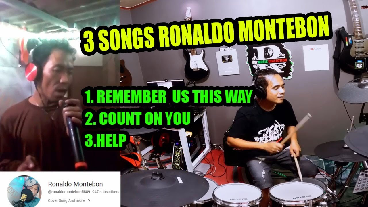 TATLONG KANTA NI IDOL RONALDO MONTEBON