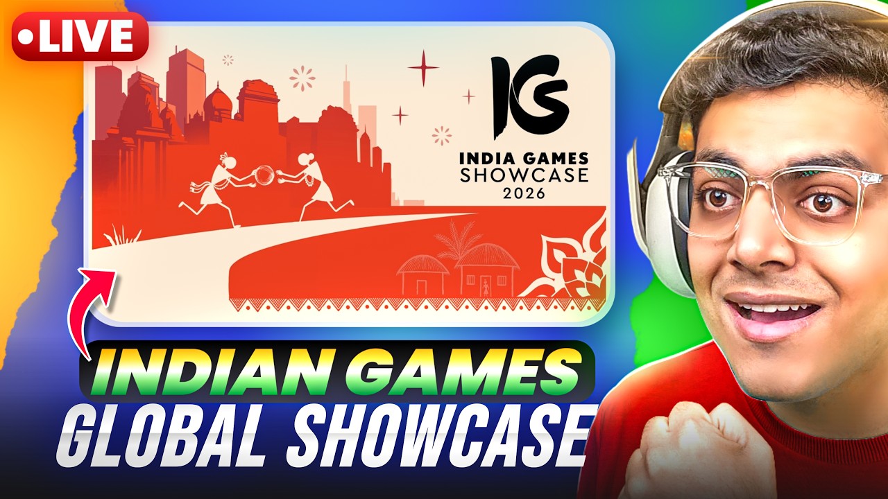 New Indian Game Announcements 🔥 | India Games Showcase 2026 Live