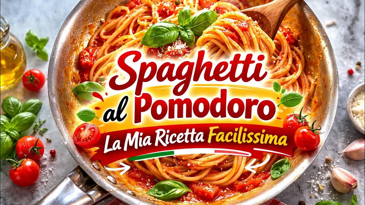 Spaghetti al Pomodoro La Mia Ricetta Facilissima #live #spaghetti #tomato