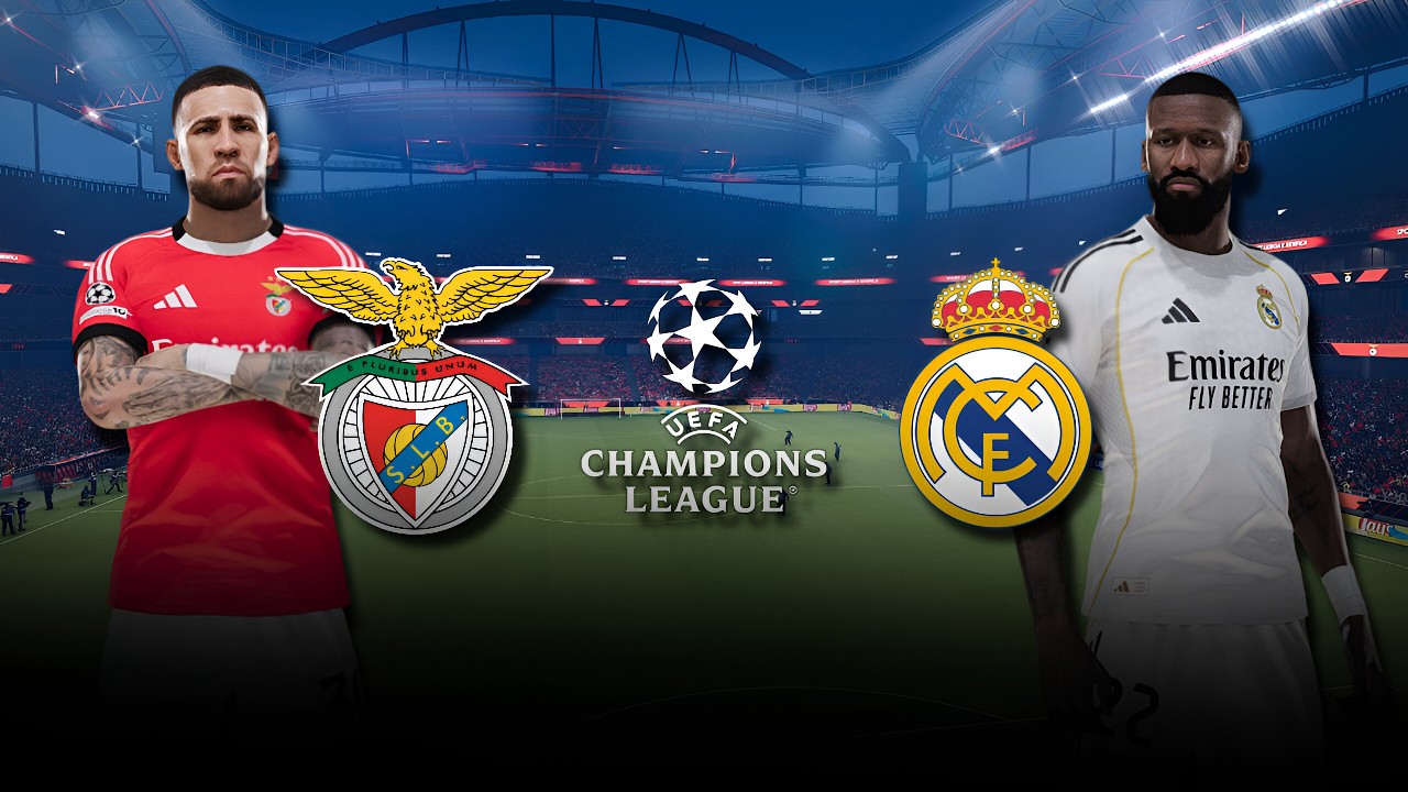 BENFICA X REAL | CHAMPIONS LEAGUE | PES 21 SIMULAÇÃO EM 4K60FPS
