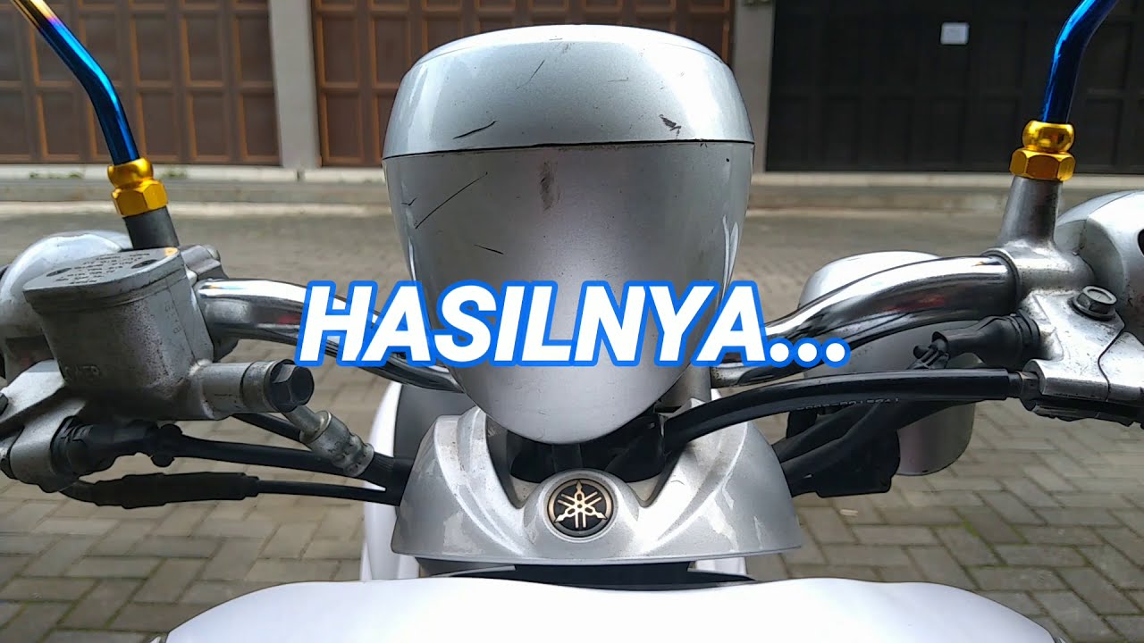 PENGECATAN BODY MOTOR CUMA 500 RIBU MOTOR SEPERTI BARU !!! YAMAHA FINO - Part 1