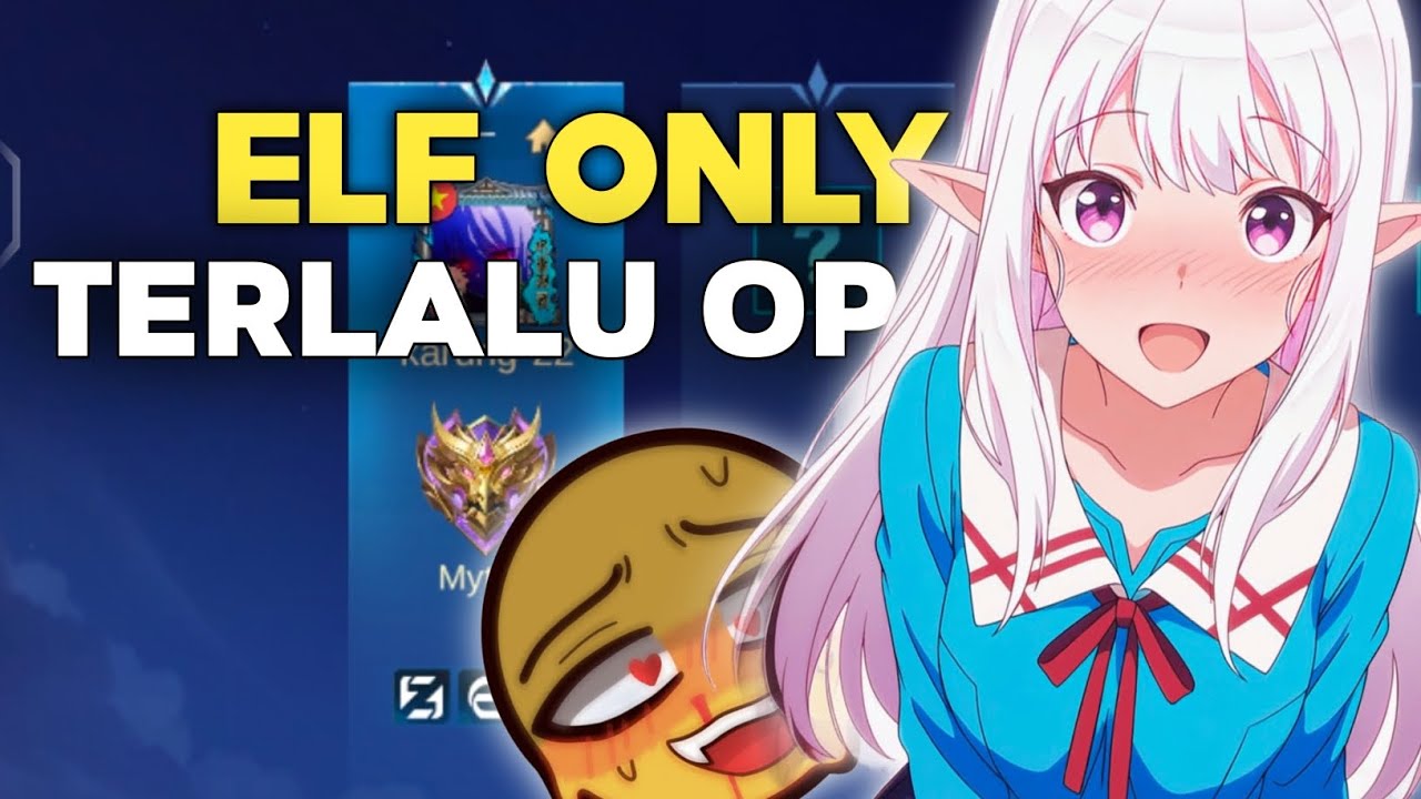 24 JAM MAIN MOBILE LEGEND TAPI CUMA PAKE HERO ELF ONLY 