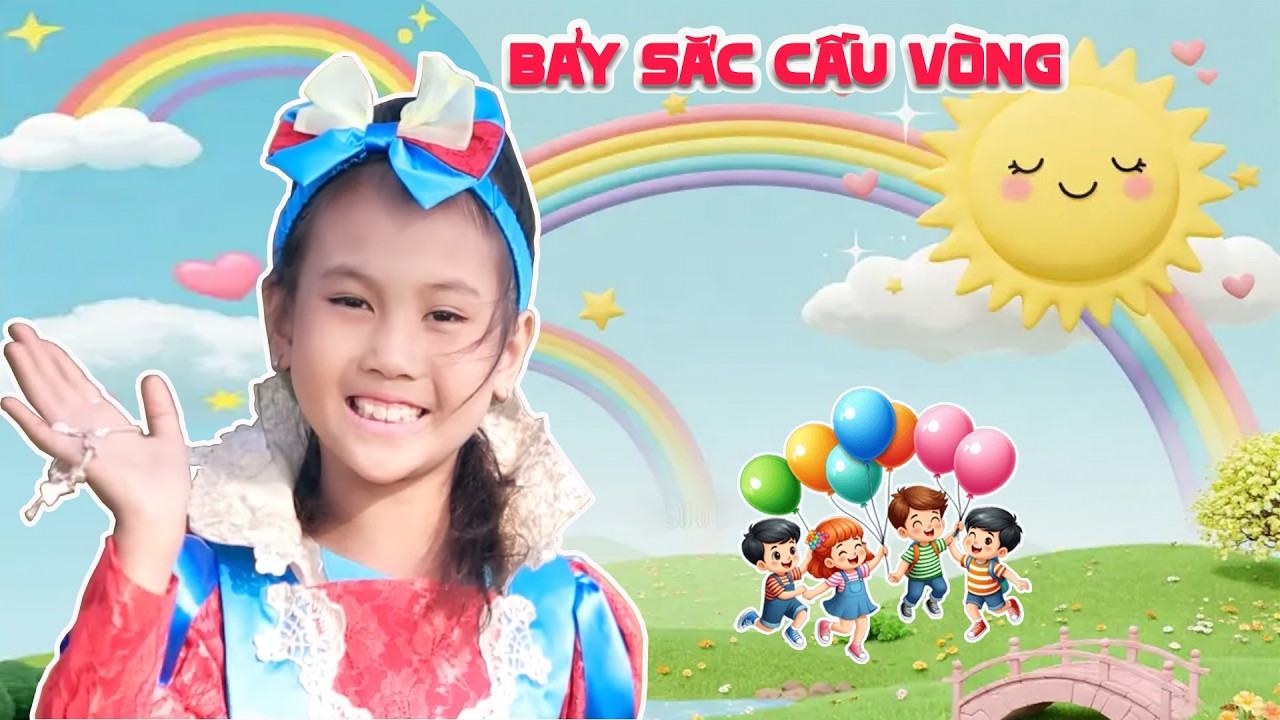 Bảy sắc cầu vồng | B&eacute; Bảo An