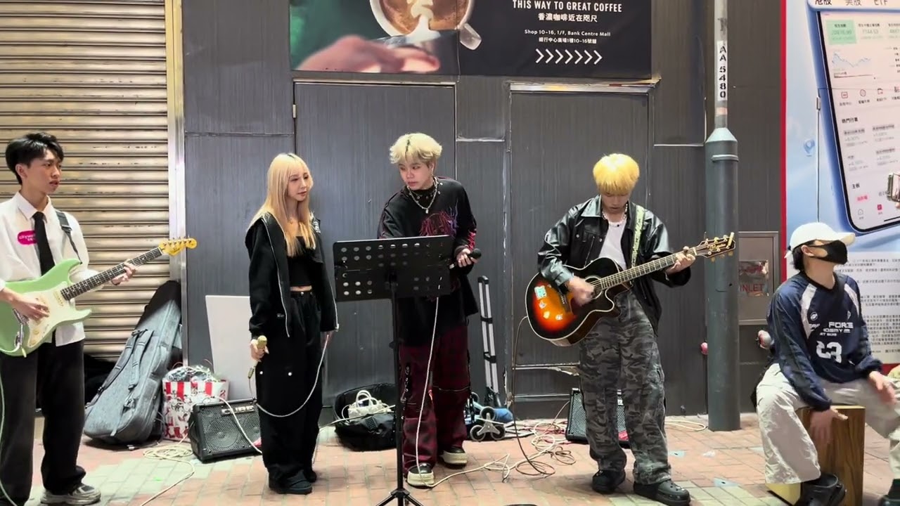 2025-12-28 Tinyu 王天宇 - 空心 @ 旺角Busking