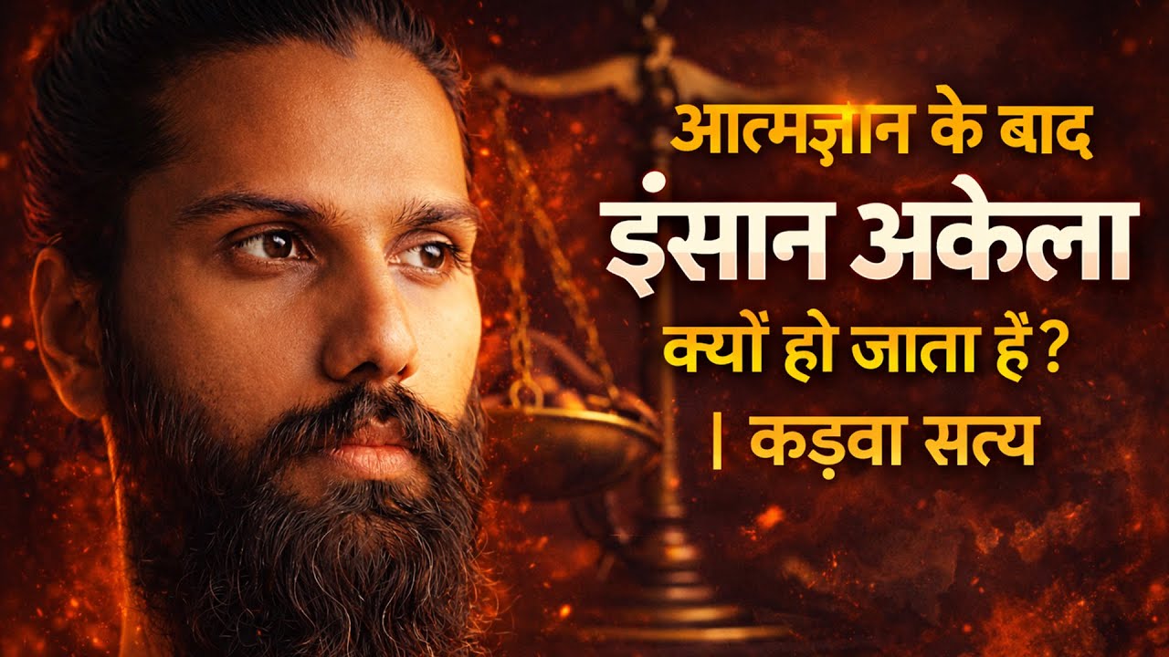 आत्मज्ञान के बाद इंसान अकेला क्यों हो जाता है? | कड़वा सत्य
