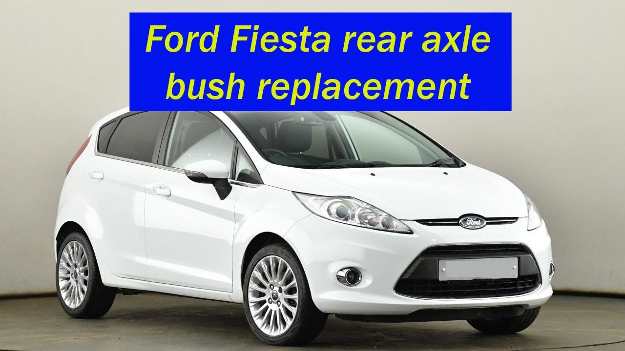 How to replace Ford Fiesta rear axle bushes - with and without the tool