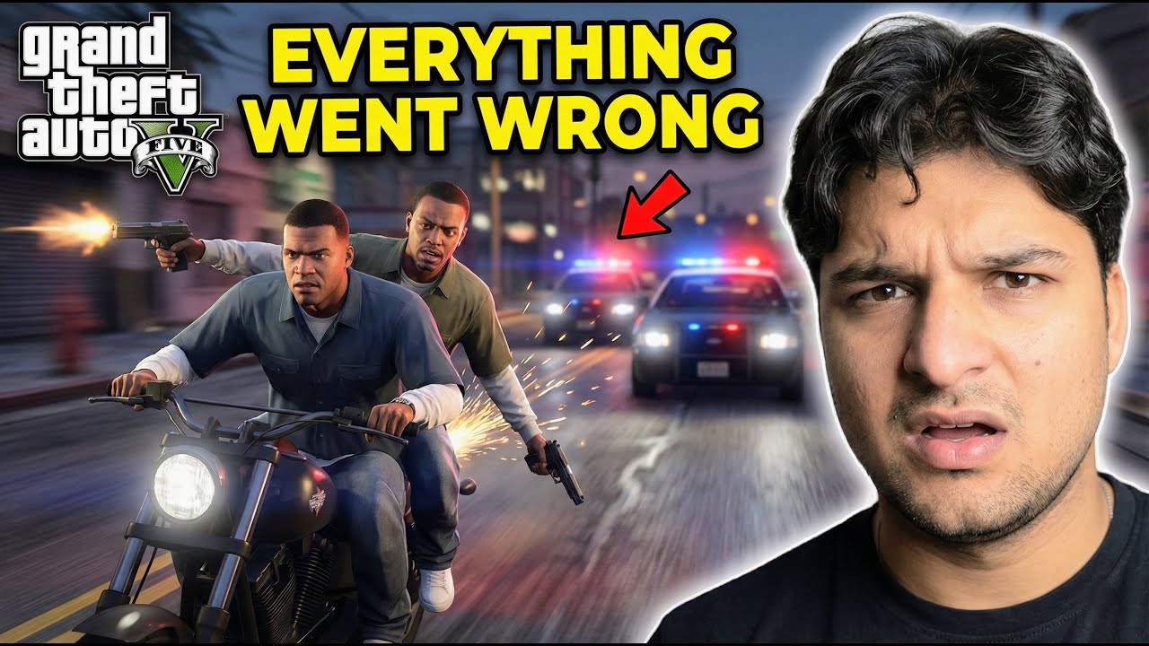 This GTA V Mission Caught Me Off Guard | First Time Reaction