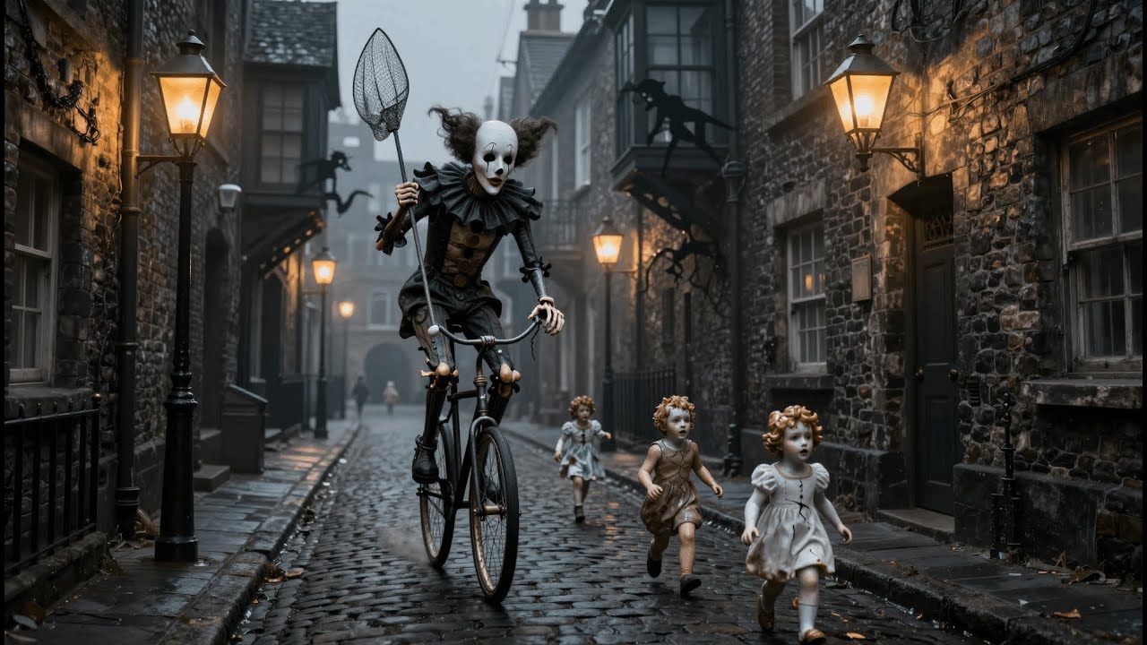 Send in the Clowns Dark Industrial AI Music Video | Haunting EDM for Deep Focus and Study